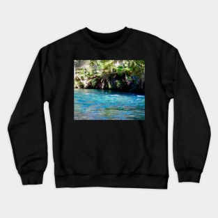 The Blue Waters of New Zealand! Crewneck Sweatshirt